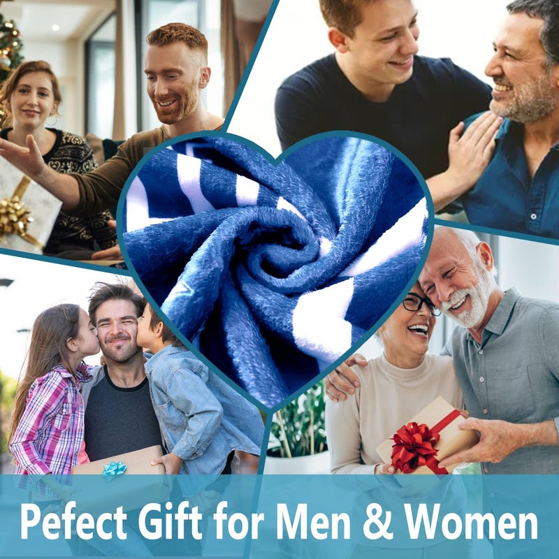 TenGlow Men Blanket Get Well Gifts for Men - You are Awesome 40"" x 50"" Soft Throw Blanket - Inspirational Gift for Him Thinking of You Friendship Feel Better After Surgery Gifts - Image 5