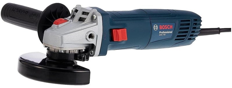 بوش صاروخ زاوية بوش بقدرة 710 واط و12000 دورة في الدقيقة ، قطر القرص 115 ملم بسعة تحميل كبيرة ممتازة تناسب المهام الصعبة، موديل GWS 700 - Image 1