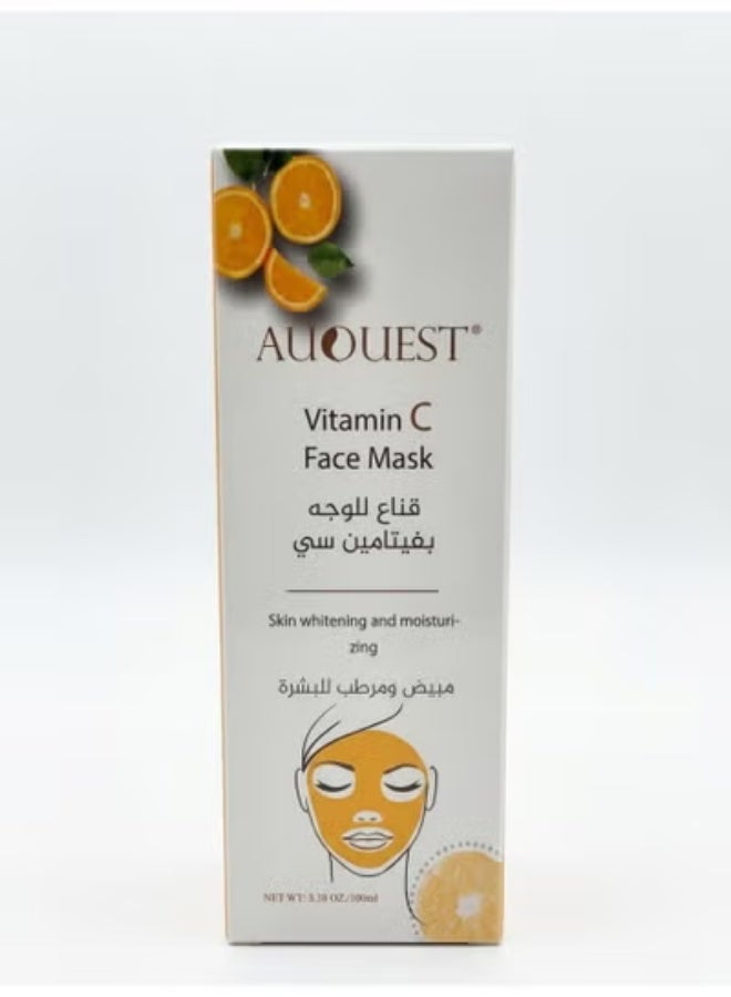 AUQUEST Vitamin C Face Mask – 100ml | Radiance, Refreshing & Skin Care