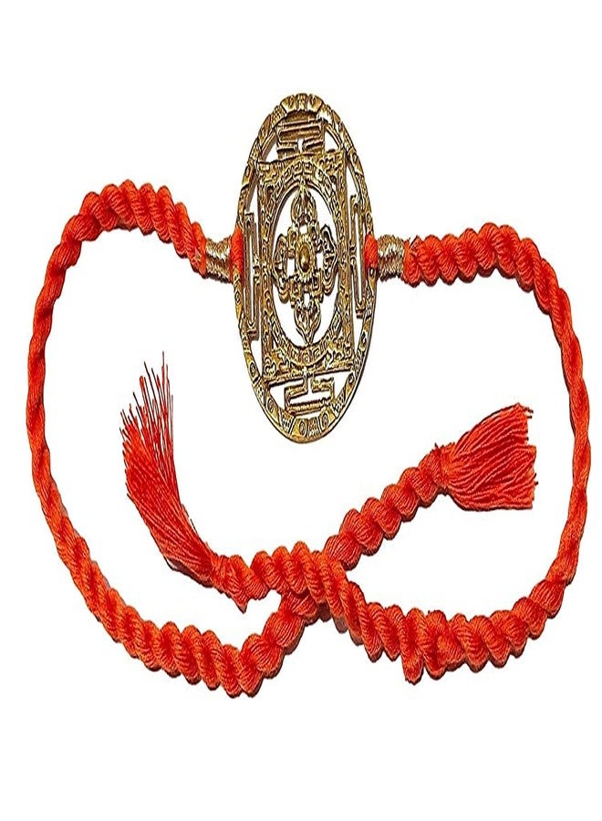 ATHZ 2 Rakhi set for Brothers || Brass Dial Rakhis || Made in India || dial can be cleaned and made to shine - Image 2