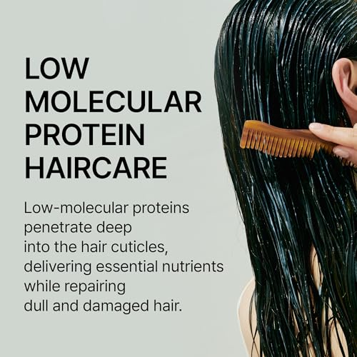 LADOR Hydro LPP Keratin Hair Treatment - Anti Frizz Conditioner Mask for Dry, Damaged, Color Treated, Gray Hair - Hydrolyzed Collagen (2. 5.07 Fl Oz) - Image 5