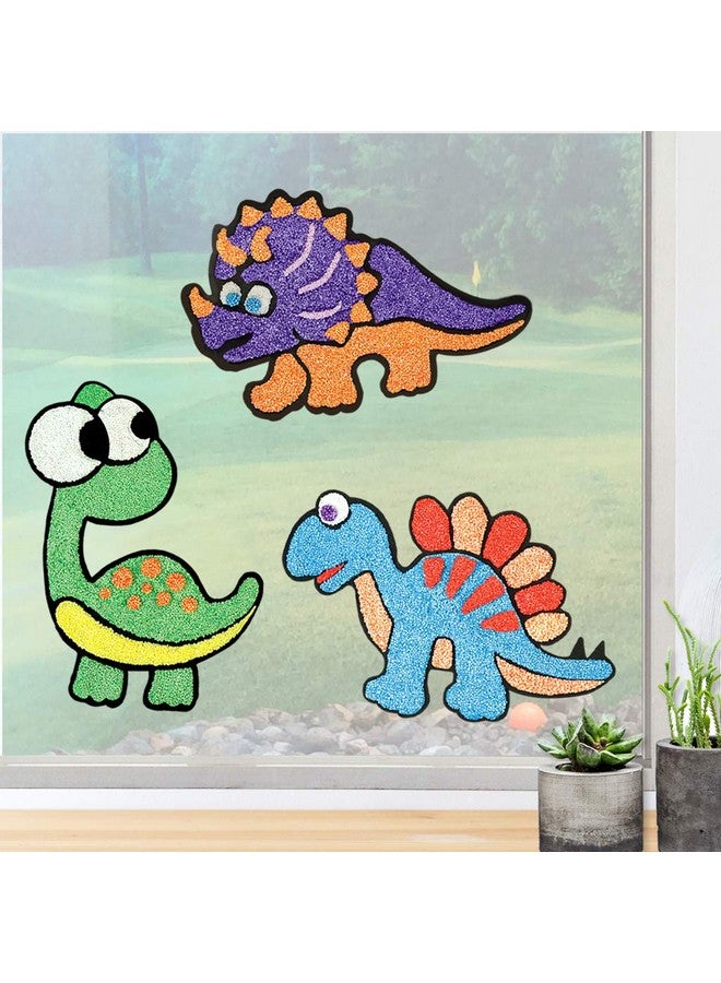 إيماجيميك ملصقات الطين: Dino Pals | اصنع 3 ملصقات DIY فريدة باستخدام الطين الذي يجف في الهواء | بدون فوضى، مناسب للسفر | هدايا قابلة للإرجاع للأطفال من سن 3 و4 و5 و6 و7 و8 سنوات الاسم: B0D3Vkcwgf - Image 1