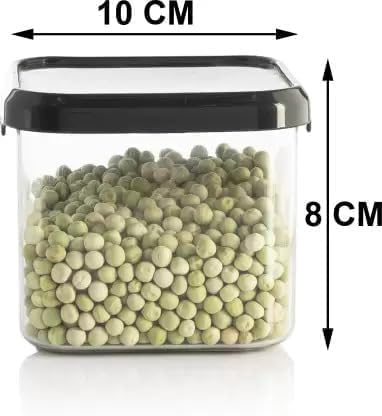Raawan Fridge Storage Boxes – Stackable Food Storage Containers | Removable Drain Plate & Lid | Durable Fridge Organizer to Keep Food Fresh Longer | Ideal for Fruits, Vegetables | 500ml Pack of 2 - Image 2
