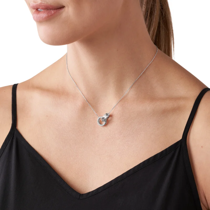 Michael Kors Dual Rings Necklace