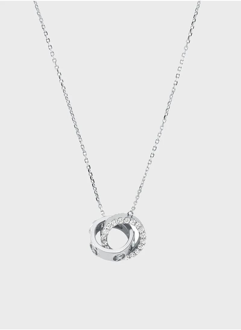 Michael Kors Dual Rings Necklace