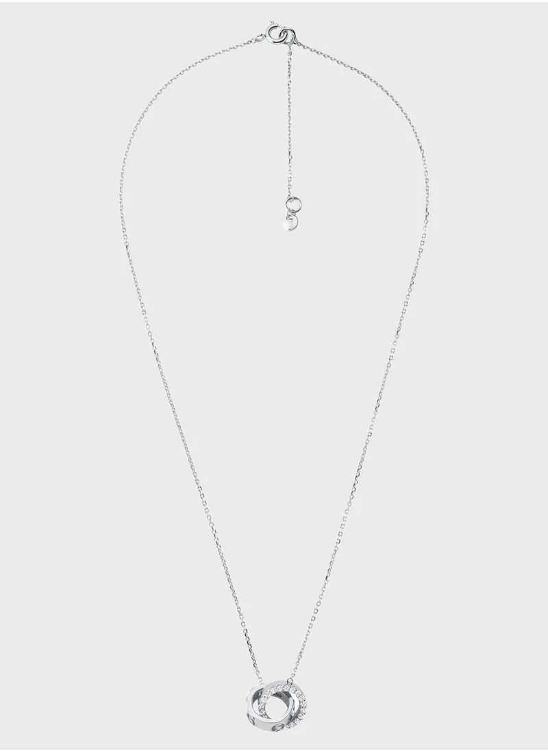 Michael Kors Dual Rings Necklace