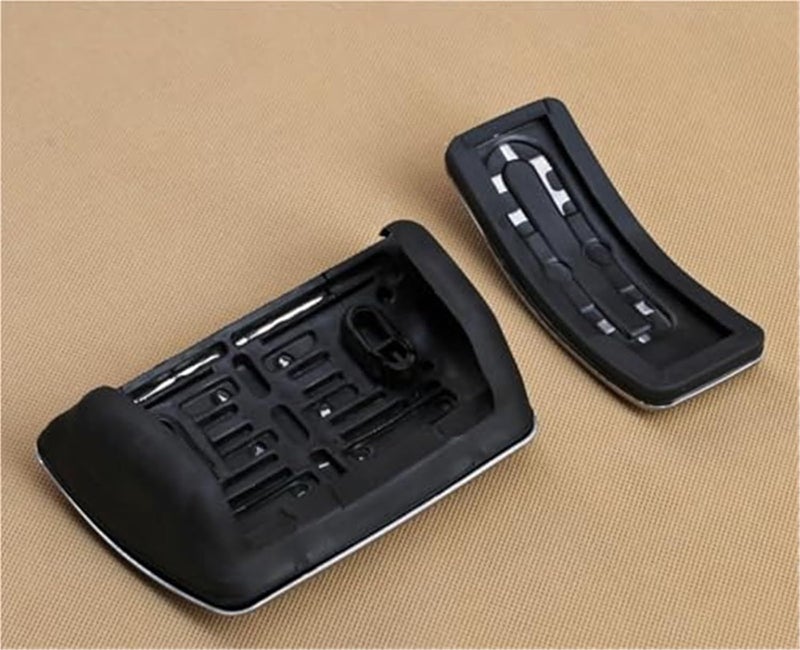 QASULER LHD Steel Brake Pedal Cover - Image 3