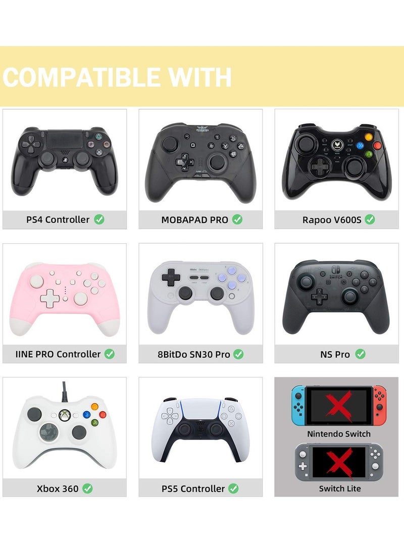 6-Piece Galaxy Thumb Grip Set For PS4/PS5 Controllers ﻿ - Image 3