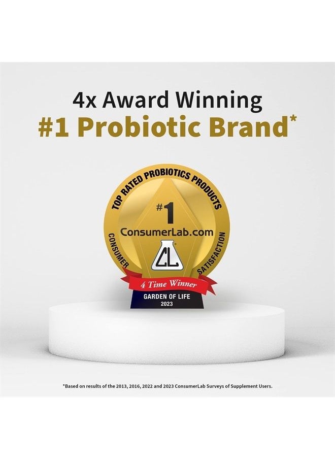Garden of Life - Primal Defense Ultra Ultimate Probiotic Formula - 15 Billion CFU and 13 Strains of Probiotics Plus HSOs for Healthy Digestive Balance, Vegetarian and Gluten Free, 90 Capsules - Image 1