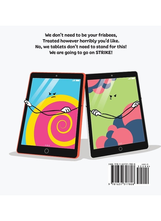 Tablets on Strike: A Funny, Rhyming, Read Aloud About Responsibility With School Supplies  - Image 2
