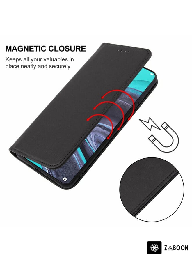 Zaboon Protective Case For OPPO Reno2 Magnetic Closure Leather - Image 4