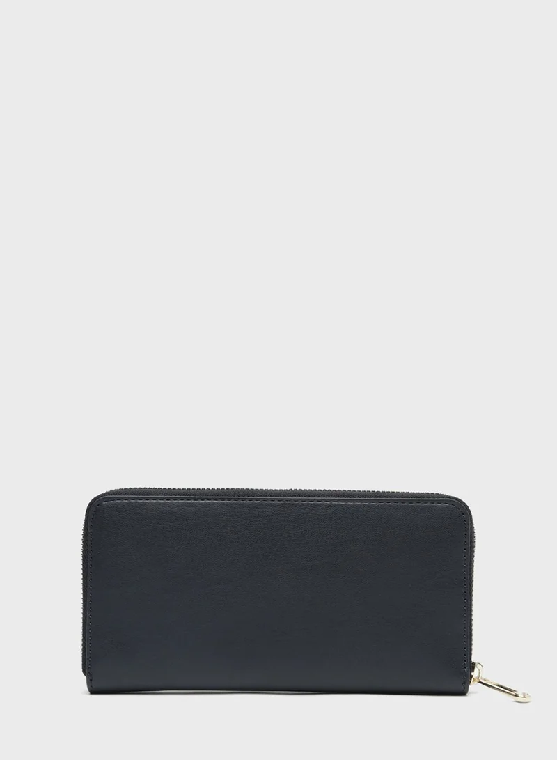 TOMMY HILFIGER Monogram Zip Around Wallet