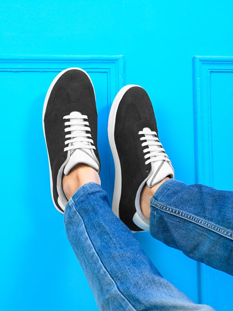 Cruiser Sneaker for Men | Lightweight & Comfortable | Stylish Lace-Up Casual Footwear with Cushioned Insole | Perfect for Versatile Outfits 2641-1 - Image 2