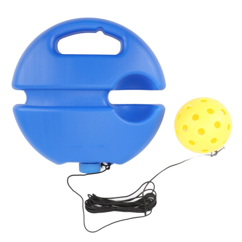 Pickleball Trainer Solo Practice Rebounder - PE Base Anti-Slip Plate Adjustable Elasticity for Backyard Volleying Drills - Image 1