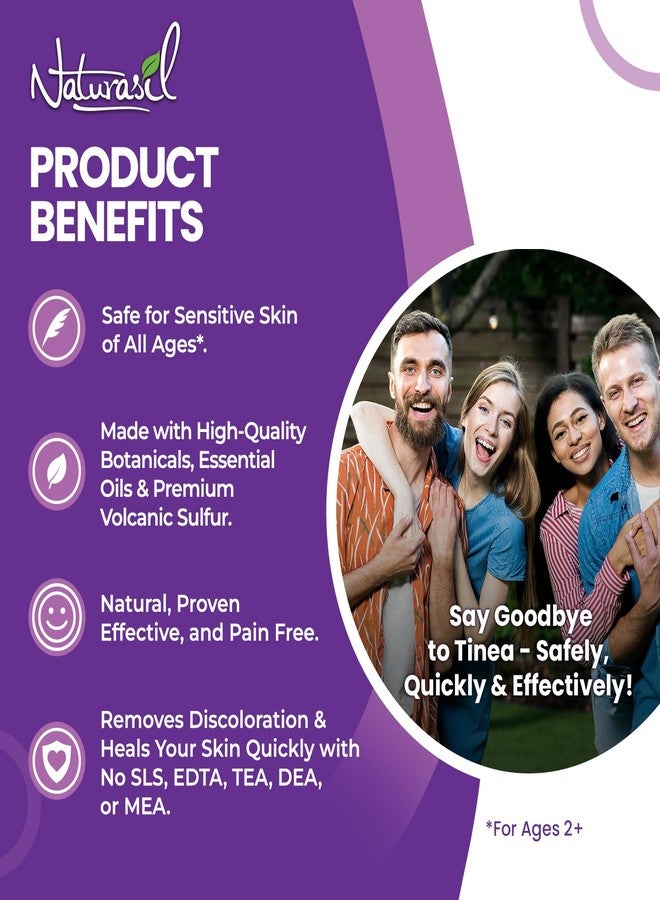 Naturasil علاج ناتوراسيل القوي لمرض النخالية المبرقشة - تخفيف سريع لمرض النخالية المبرقشة | الأفضل لعدوى الكانديدا، حكة الفخذ، قدم الرياضي وتغير اللون | آمن لجميع الأعمار | فعال للعديد من أنواع البشرة | 15 مل - Image 5