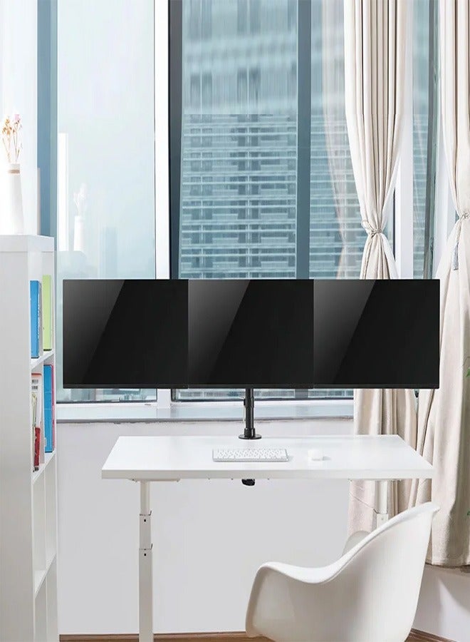 Skill Tech SH070 C036 Economy Steel LCD VESA Desk Mount For Most 13"-27" LCD Monitors, VESA 100x100, Max Load Capacity 8 Kg/Screen - Image 2