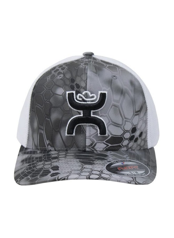 Men'S Bass Flexfit Fitted Hat (Small/Medium, Grey Kryptek/White) - pzsku/Z8496706DBF671BA869B6Z/45/_/1735213859/a650bb42-254c-46d6-84c6-3a5a4078f4d7