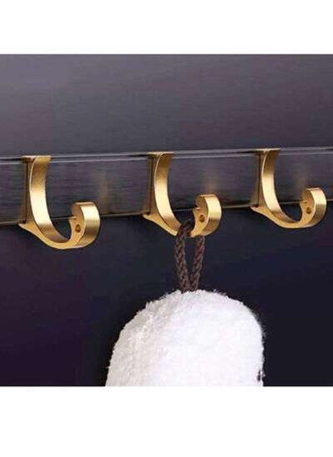 Kutis - Fully Brass Designer Towel Hanger Wall Hook 45 x 3 x 4 cm - Image 1