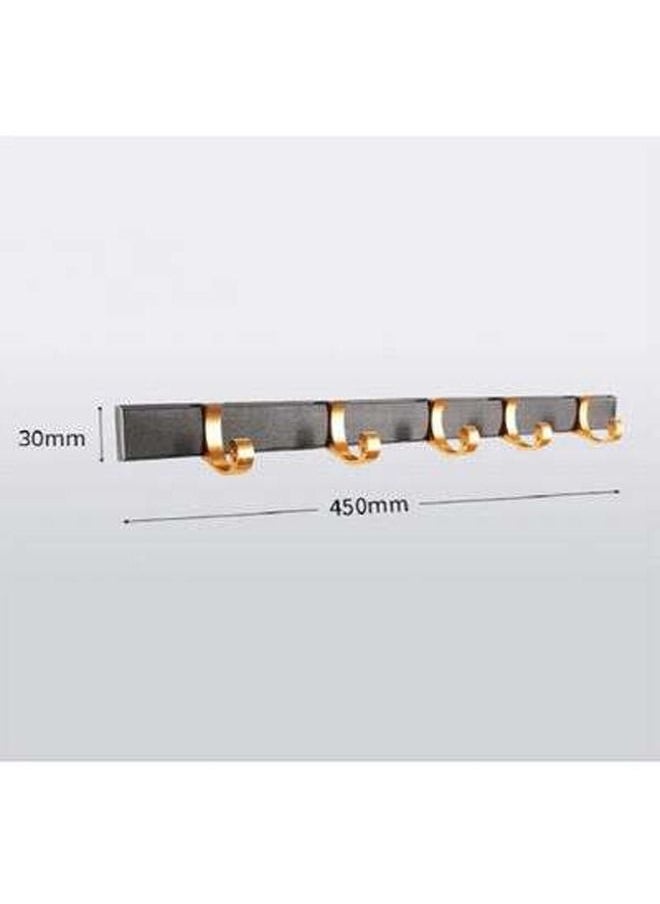 Kutis - Fully Brass Designer Towel Hanger Wall Hook 45 x 3 x 4 cm - Image 1