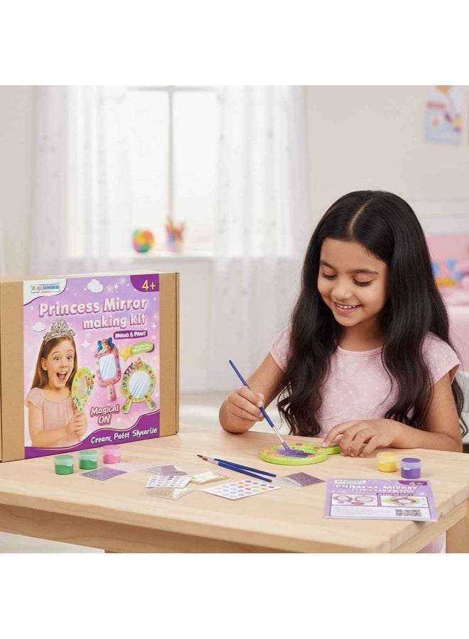 فن ليرنينج ستور طقم صناعة مرآة الأميرة – اصنعي مرآتكِ السحرية بنفسك! - Image 2