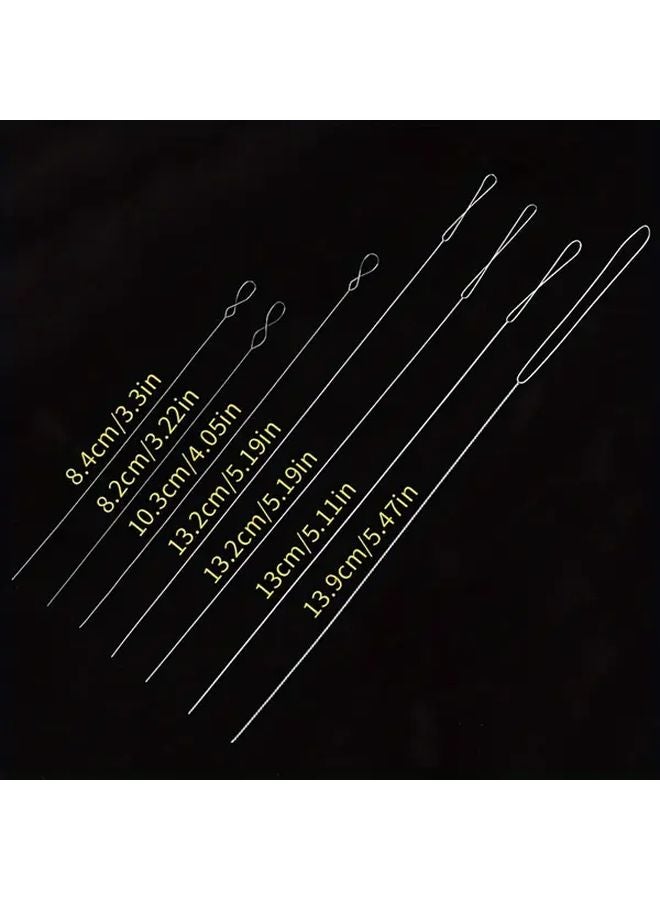 7pcs Beading Needle Set DIY Jewelry Making Tools 1 Twist Bead Needle In Each Size - Image 5