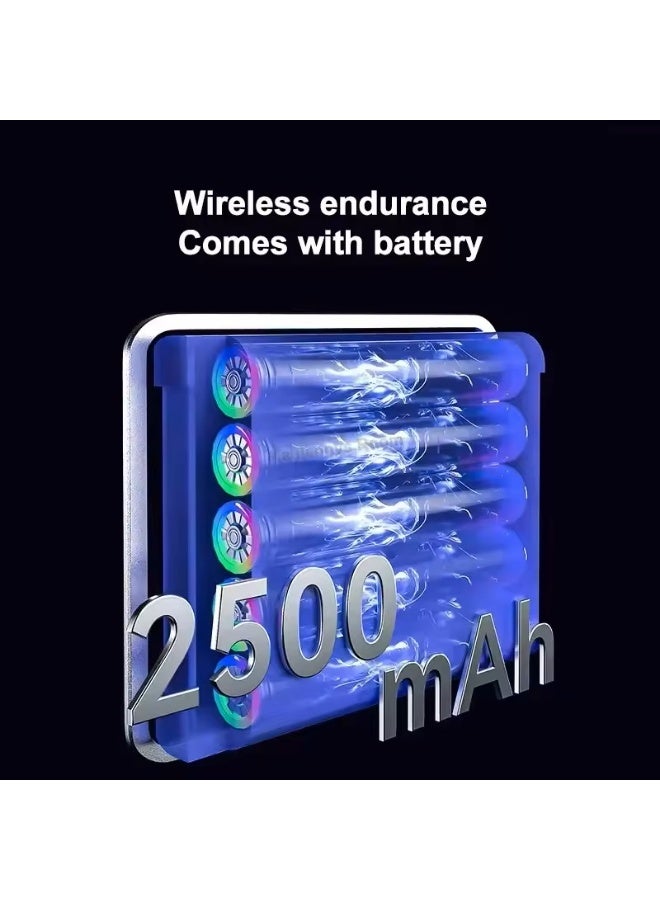 X136 Mobile Phone Cooler with 2500mAh Battery, 3-Speed ​​Semiconductor Cooling Fan, Dual Clip - Dual Cooling - for Live Streaming and Gaming - RGB Lighting - Internal Battery  - Image 3