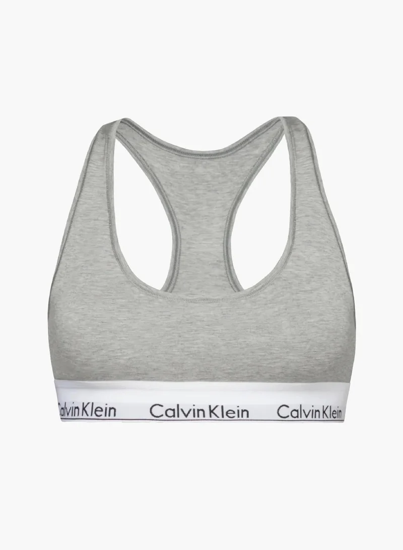 Calvin Klein GREY HEATHER Bralette - Modern Cotton for Women | Best Price UAE