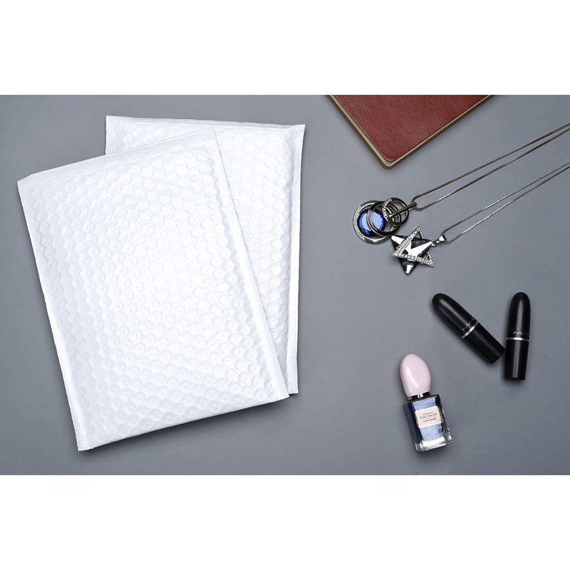SECUREMENT Bubble Padded Courier Bags (Recyclable) - Select Any Size (8x10 inch - 100 Pcs) - Image 1