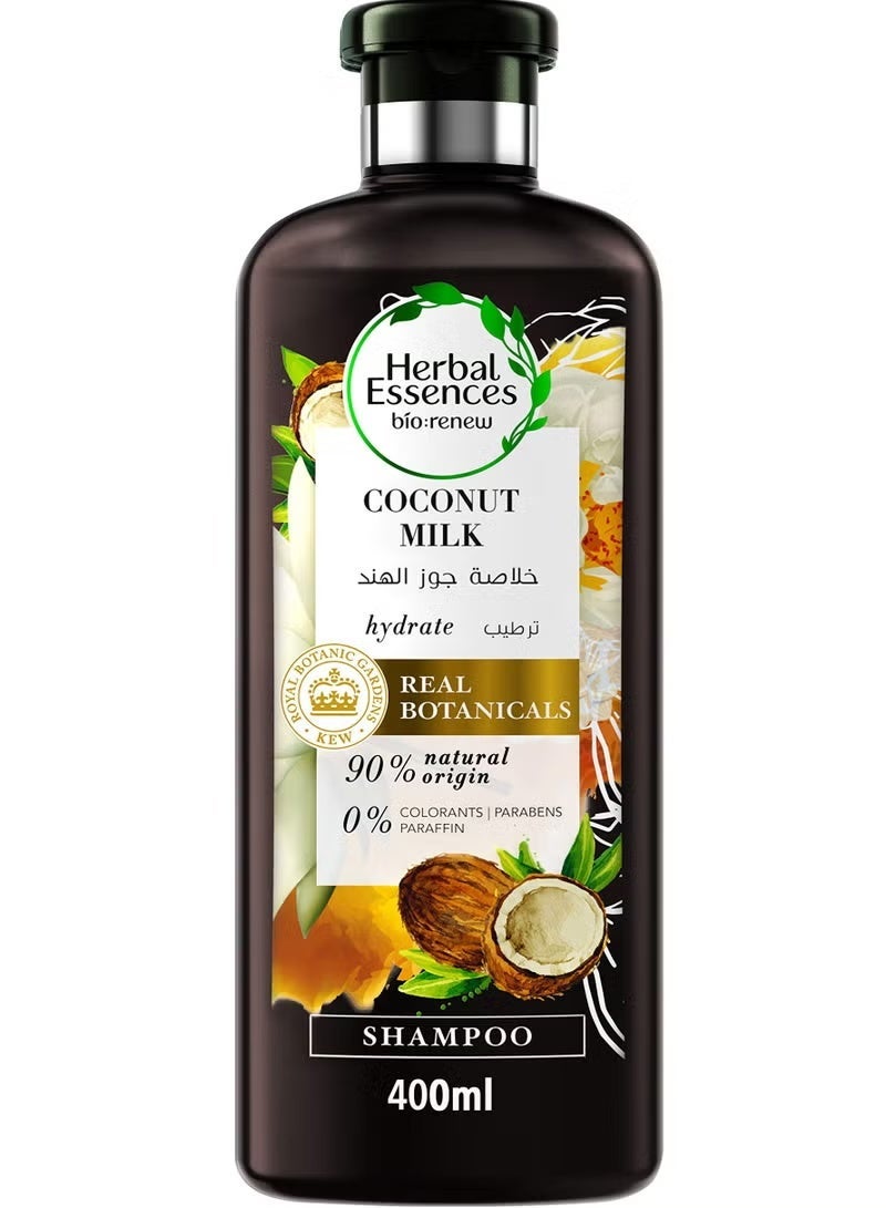 هربل إيسنسز هيربل اسنسز شامبو لترطيب بحليب جوز الهند 400 مل - Image 1