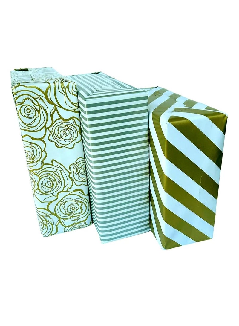 Premify Gift Wrapping Paper Roll, Gift Wrap for Birthday, Holiday, Wedding, 6 Gift Wrapping Sheets Size 20 Inch X 28 Inches - Image 2