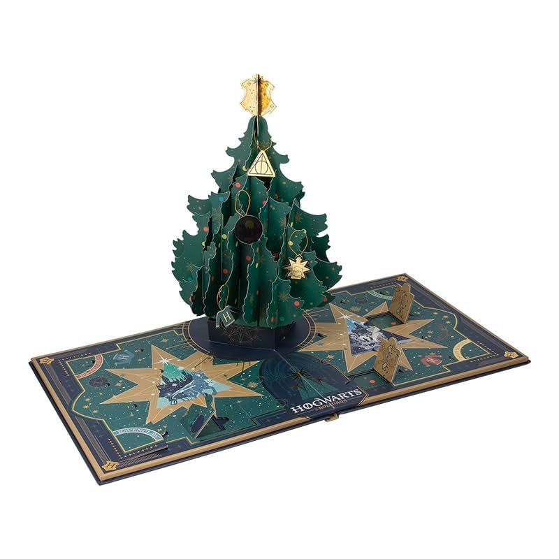 Paladone Harry Potter Hogwarts 24 Day Pop Up Christmas Tree Book Advent Calendar Officially Licensed Gifts Seasonal Decor For Kids Bedroom Paladone - Image 3