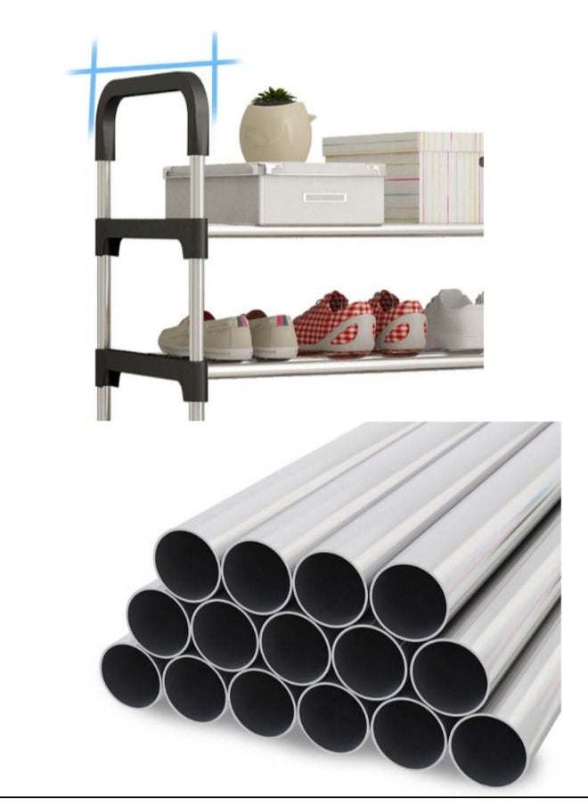 MTL 6-Tiers Shoe Rack Multicolour  - Image 4