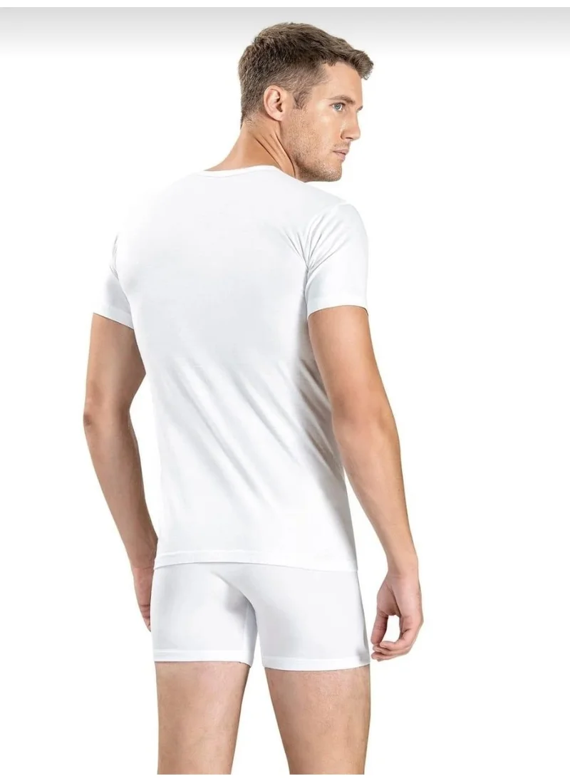 Jiber 103 Men's Crew Neck Undershirt 6 Pieces