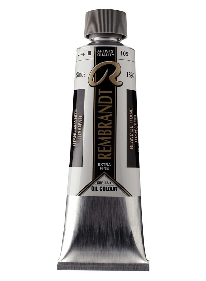 REMBRANDT Paint Oil TITA, Titanium White, One Size - Image 1