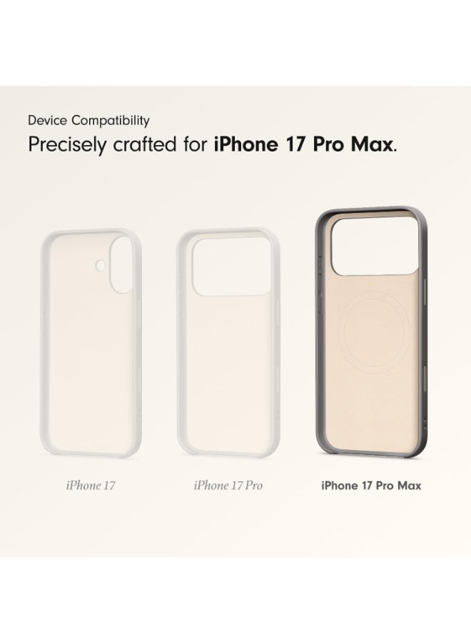 بيتس Certified Pre Owned - iPhone 17 Pro Max Kickstand Case with MagSafe & Camera Control - Granite Gray - Image 3