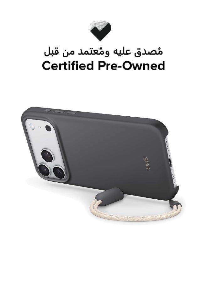 بيتس Certified Pre Owned - iPhone 17 Pro Max Kickstand Case with MagSafe & Camera Control - Granite Gray - Image 1