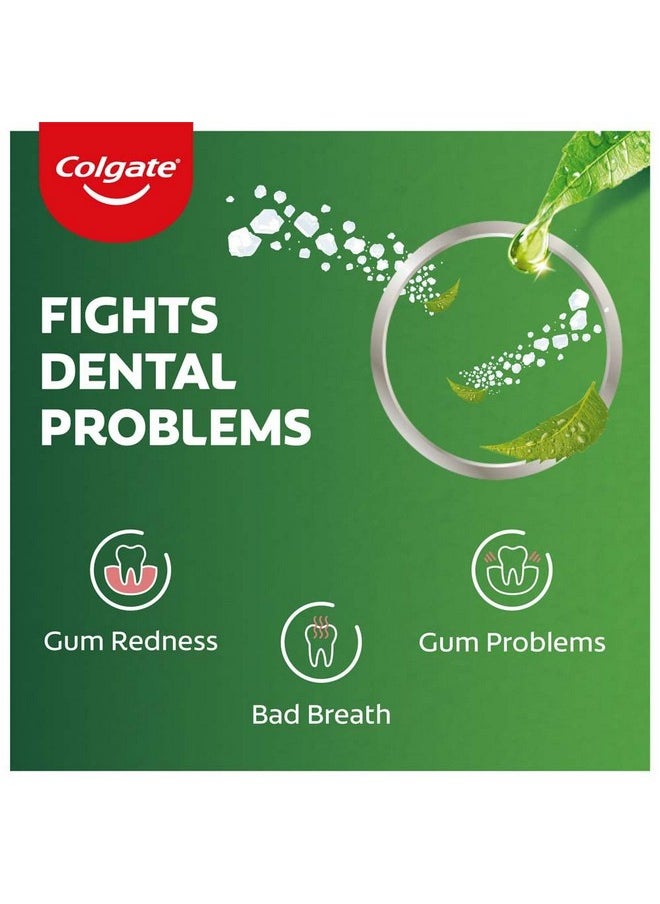 Colgate - Active Salt Neem Toothpaste Germ Fighting Herbal Tooth Paste For Fresh Breath Healthy Tight Gums 100G - Image 1