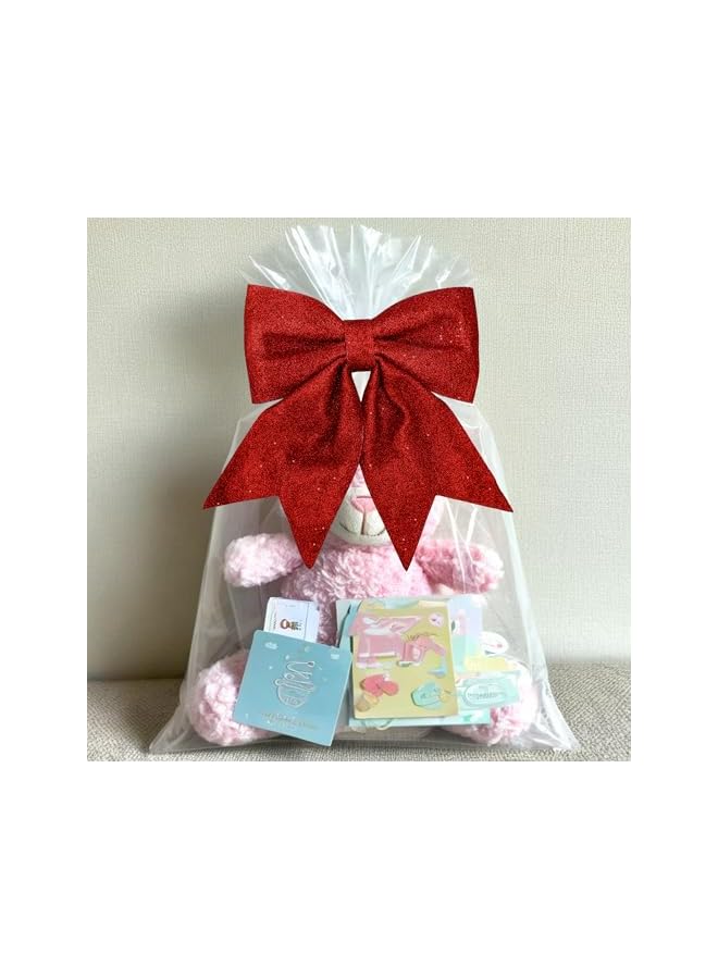 The Bros 12Pcs 5.5'' Red Wreath Bows, Decorative Sequin Ties, Bow Ornaments for Home Party - Image 4