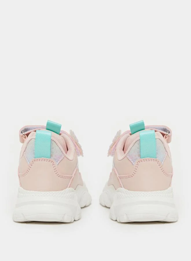 Styli Chunky Sole Lace Up Sneakers