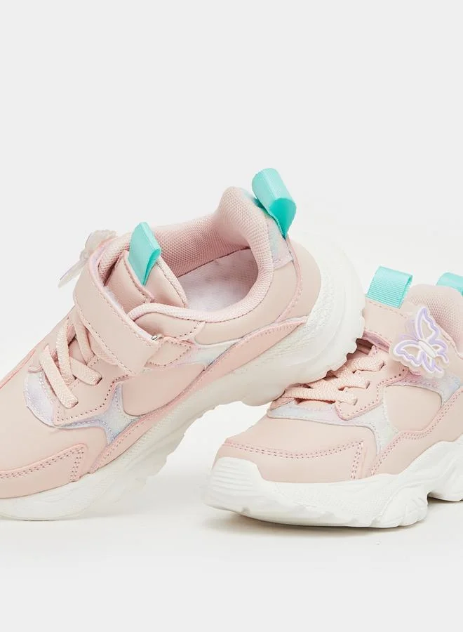 Styli Chunky Sole Lace Up Sneakers