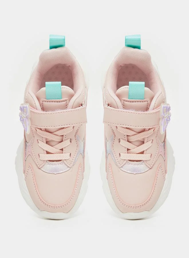 Styli Chunky Sole Lace Up Sneakers