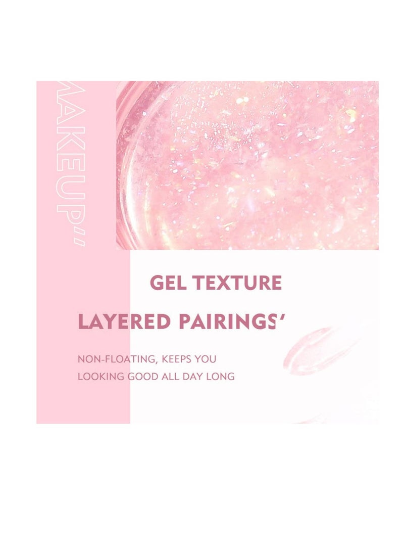 Excefore Moisturizing Color Changing Blush, Waterproof Blush, Cheeks Lips Gloss Glossy Shiny Finish Blush, Formula With Vegan and Cruelty Free Ingredients - Image 2