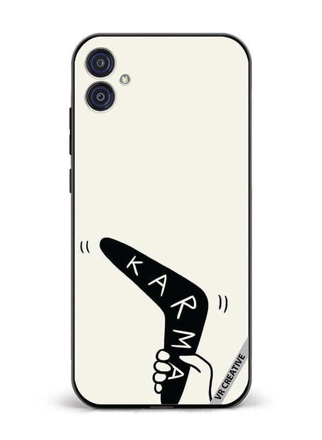 VR CREATIVE Protective Case Cover For Samsung Galaxy M04/F04 Karma Design Multicolour - Image 1