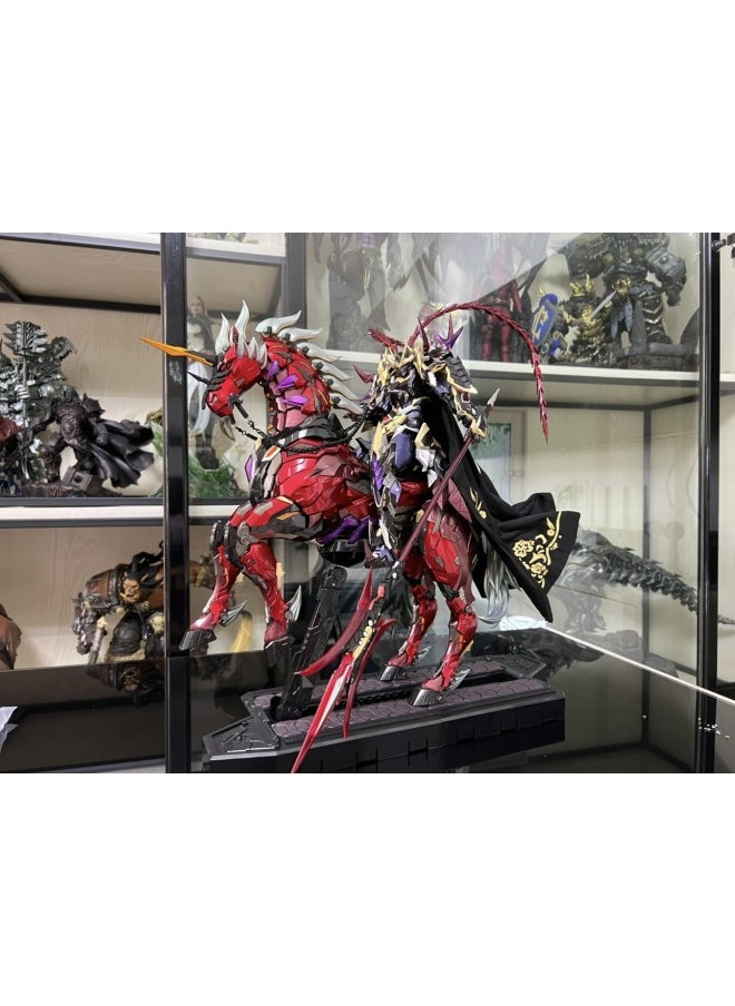 Generic - Gundam Model Three Kingdoms Dynamic Nuclear Ao Bing Lu Bu Cao Ren Bai Xueji Mecha Assembled Hand-made Toy Blind Box-Color:Make A Wish—lu Bu [must Release Model] - Image 1