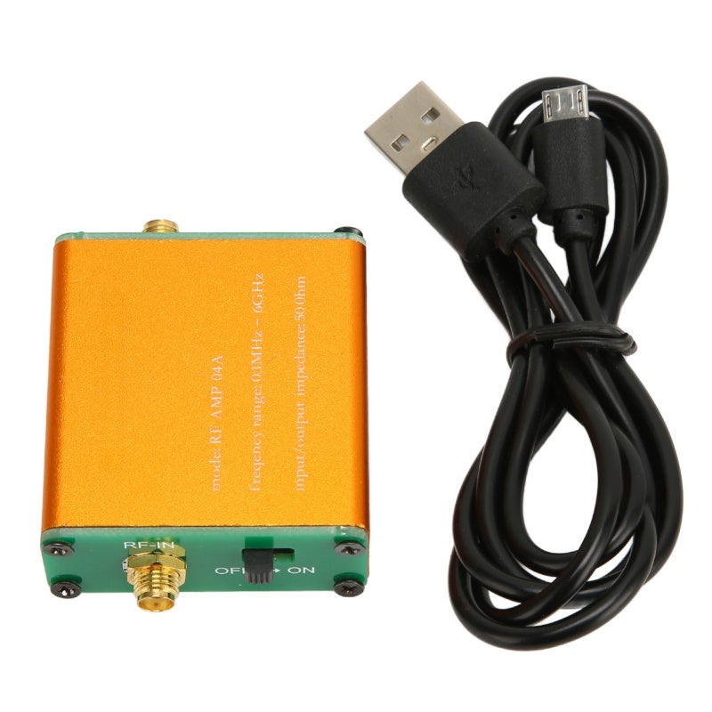 Low Noise Amplifier 0.1MHz‑6GHz Ultra Low Noise Gain Block - High Linearity +35dBm Output IP3 RF Signal Amplifier for Shortwave FM Radio Remote Control Receiver - Image 4