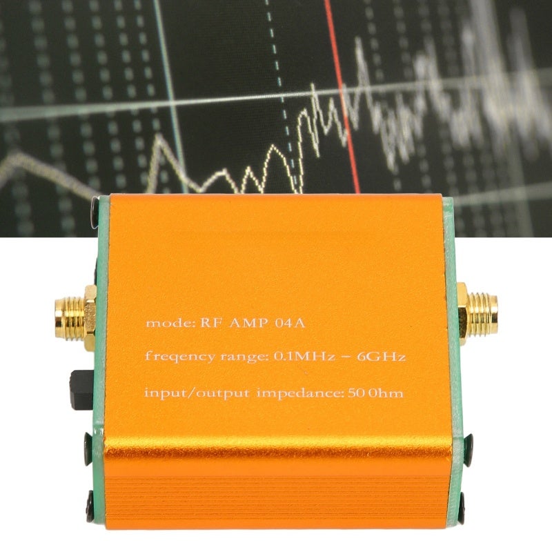Low Noise Amplifier 0.1MHz‑6GHz Ultra Low Noise Gain Block - High Linearity +35dBm Output IP3 RF Signal Amplifier for Shortwave FM Radio Remote Control Receiver - Image 1