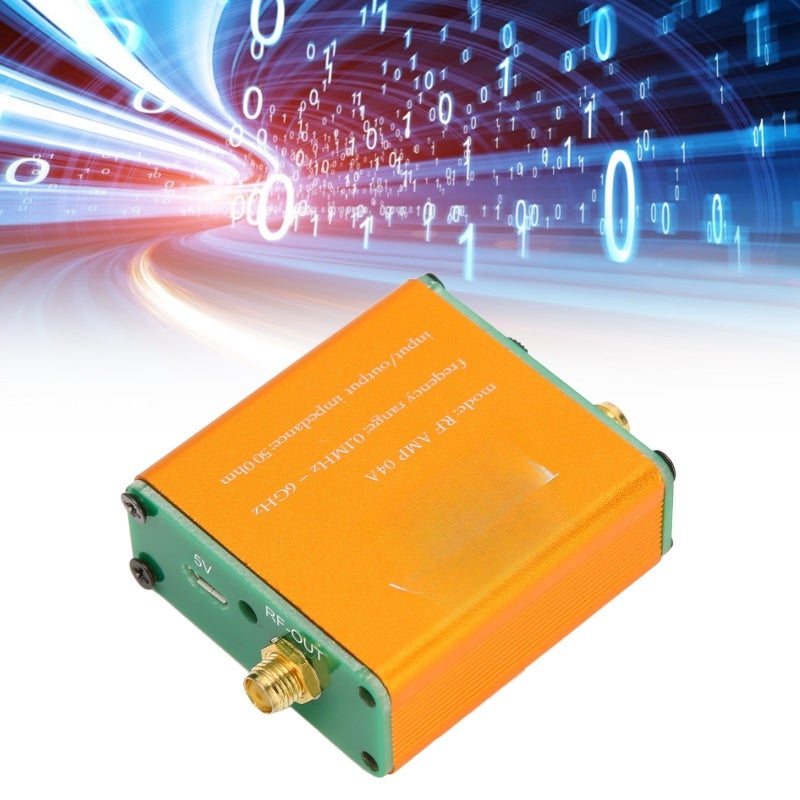 Low Noise Amplifier 0.1MHz‑6GHz Ultra Low Noise Gain Block - High Linearity +35dBm Output IP3 RF Signal Amplifier for Shortwave FM Radio Remote Control Receiver - Image 2