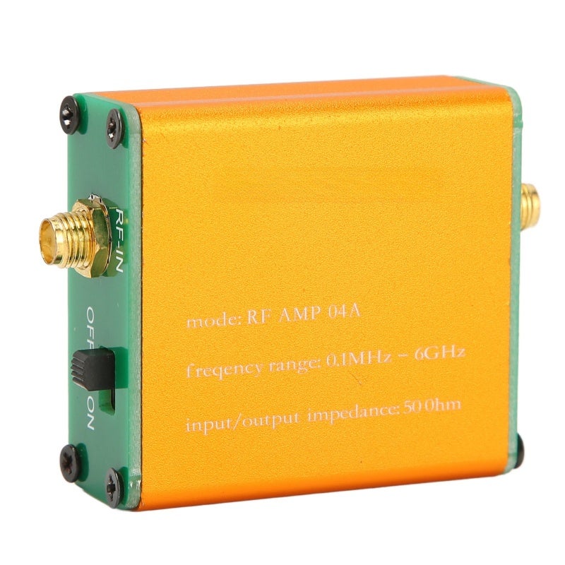 Low Noise Amplifier 0.1MHz‑6GHz Ultra Low Noise Gain Block - High Linearity +35dBm Output IP3 RF Signal Amplifier for Shortwave FM Radio Remote Control Receiver - Image 5