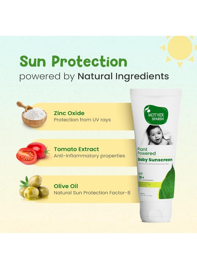 موذر سبارش لوشن واقي الشمس الطبيعي للأطفال من ماذر سبارش، 100 مل - Image 5