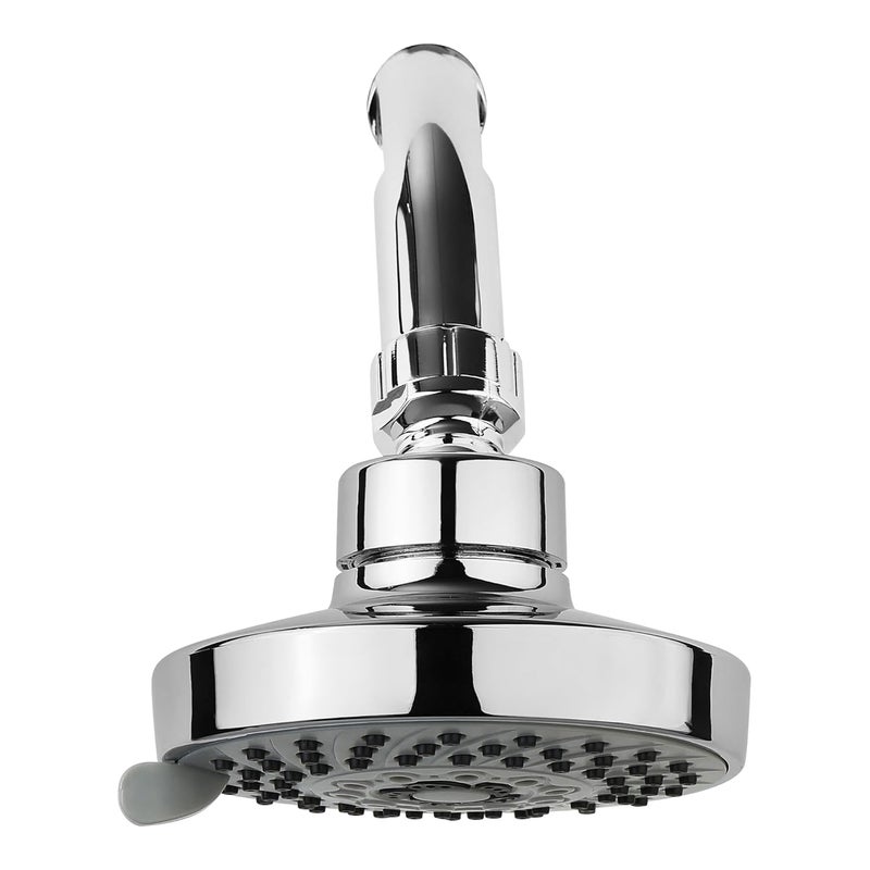 Orvos Overhead multifunction shower 4x4 inches HydroBloom Chrome plated with high grade Korean ABS material from LG for high end luxury bathrooms set of 1 - Image 2